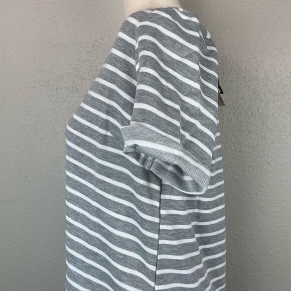 NWT Hem & Thread Extra Long Striped Top Size M - Picture 4 of 8